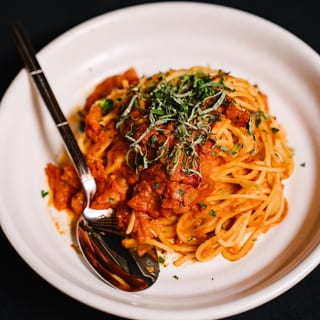 Spaghetti Al Pomodoro E Basilico